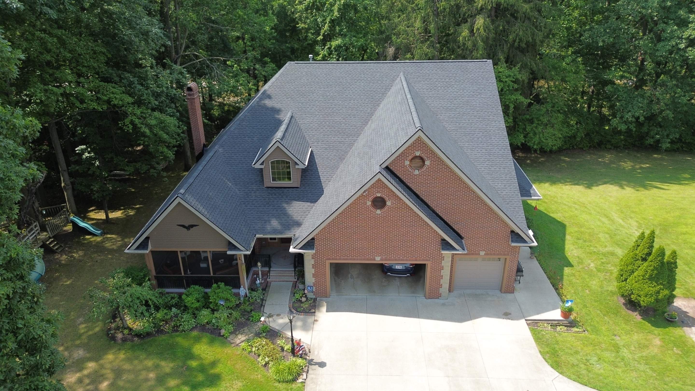 GAF HDZ Roof Replacement in Olmsted Falls, OH | M&T Roofing