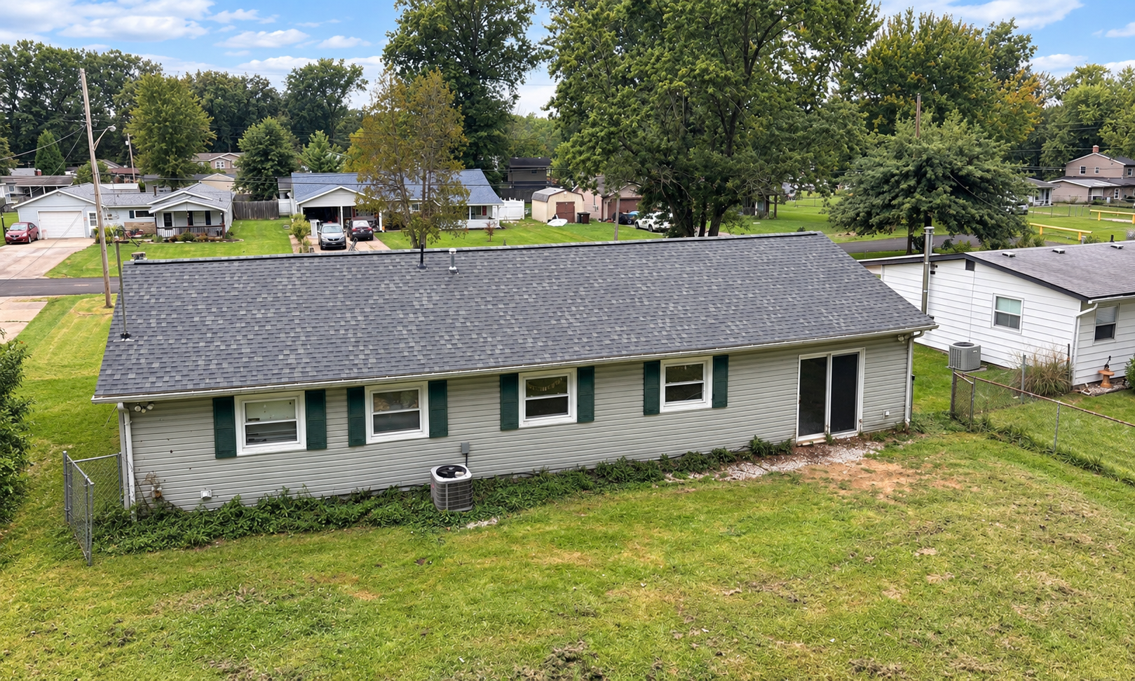 Grafton, OH Roof Replacement: GAF HDZ Cliffside Transformation - view 2