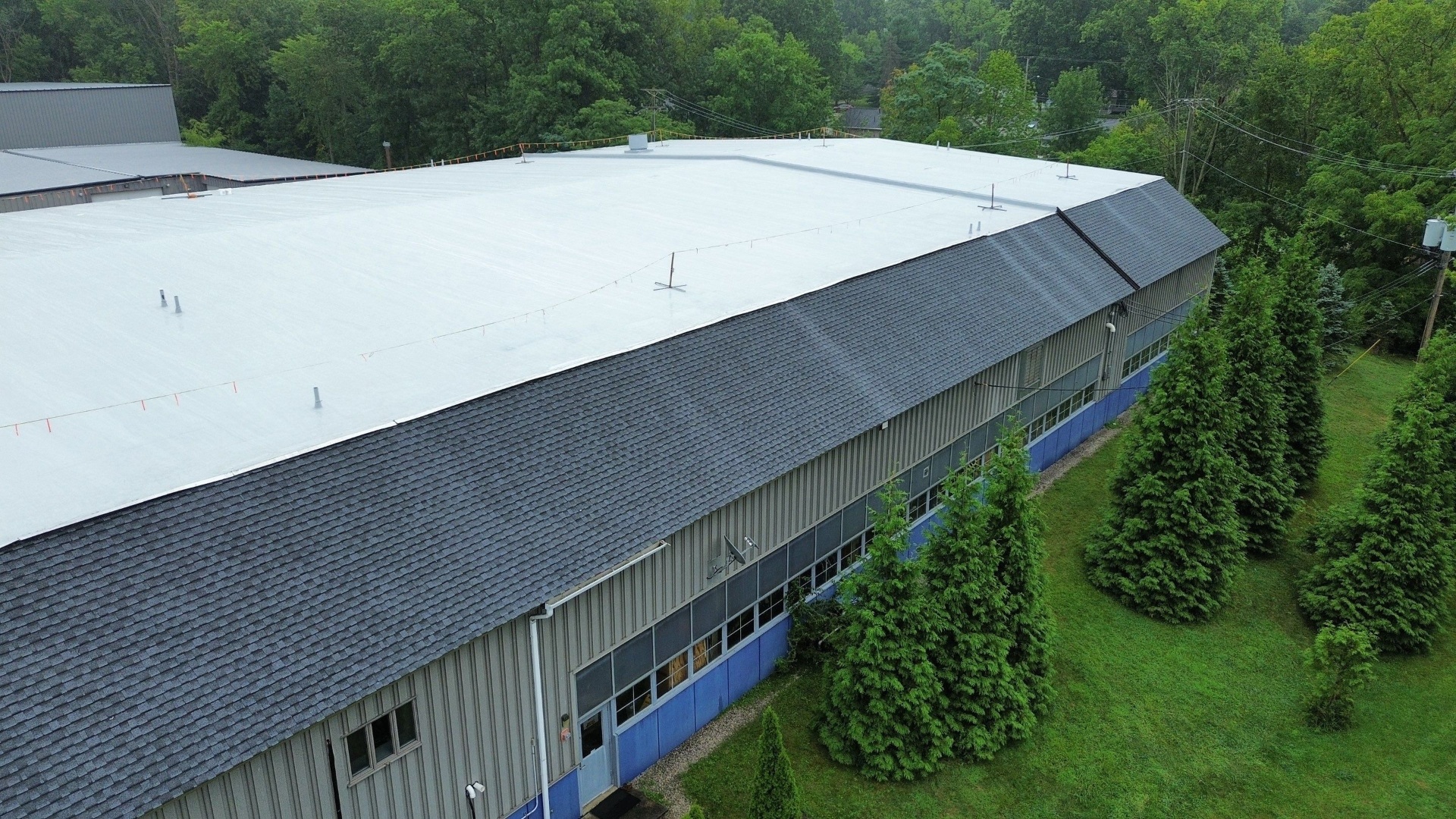 Roof Replacement on Commercial Building - view 2